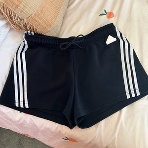 Adidas Originals Three Stripe Cotton Shorts